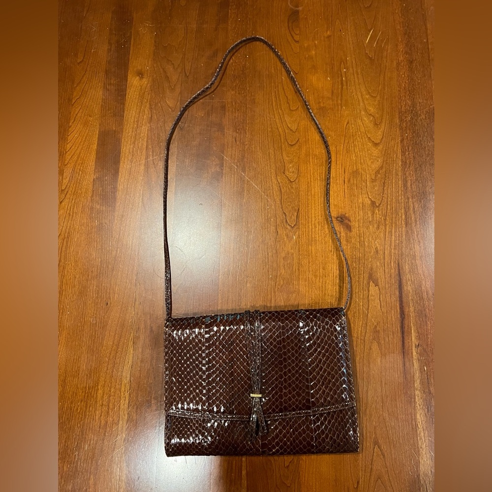 Elegant Brown J Herbert Crossbody Bag